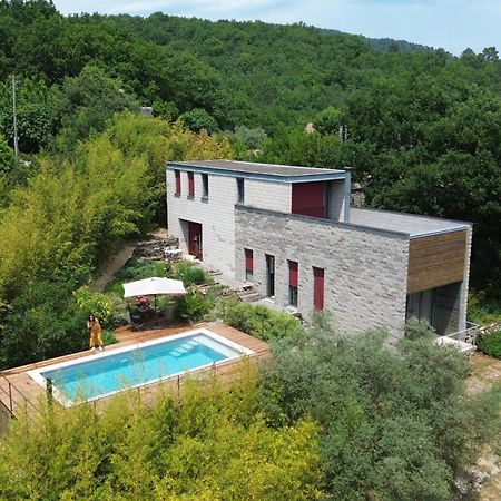 La Maison Des Chataigniers Meyrannes Exteriör bild