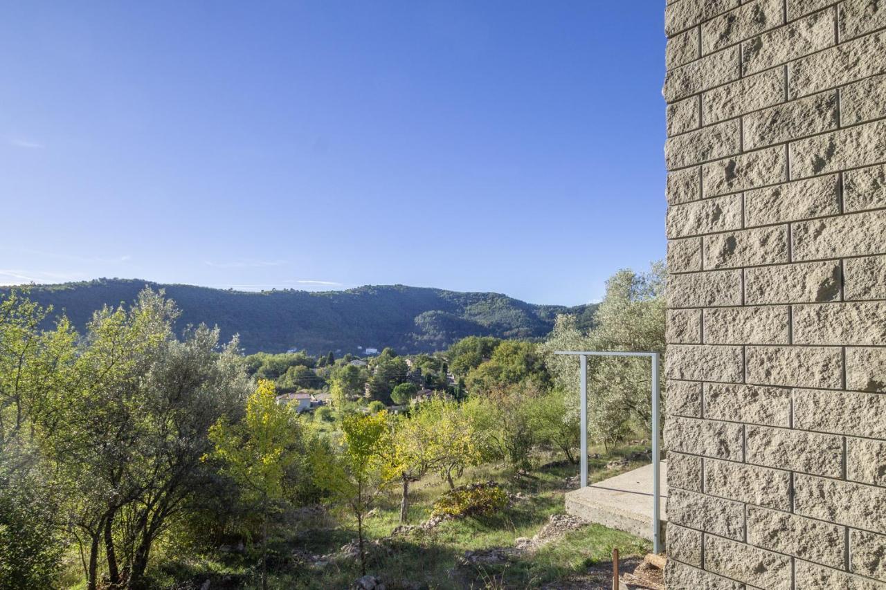La Maison Des Chataigniers Meyrannes Exteriör bild