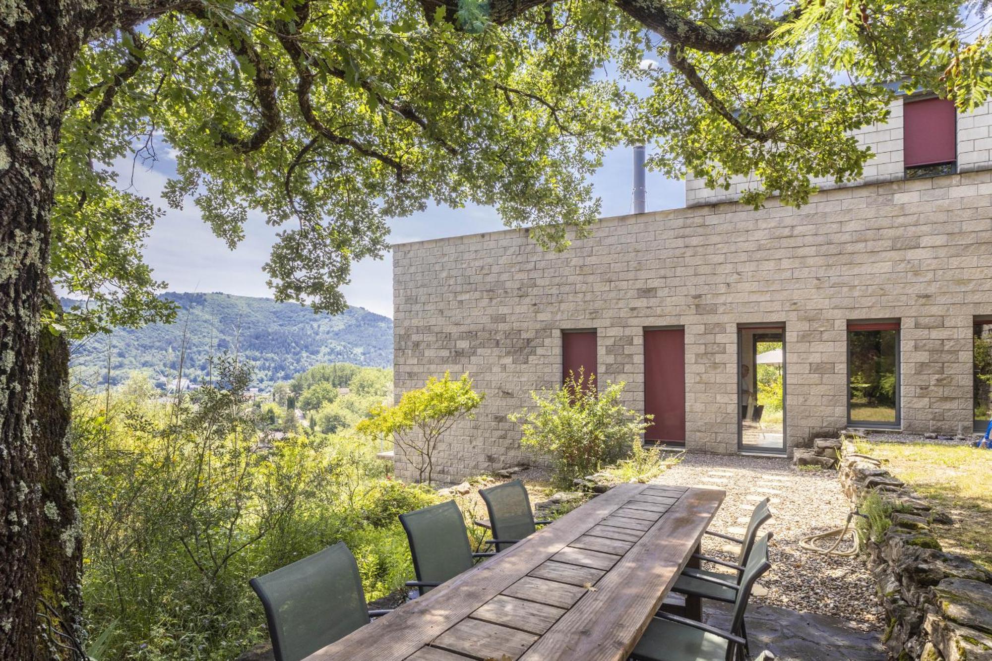 La Maison Des Chataigniers Meyrannes Exteriör bild